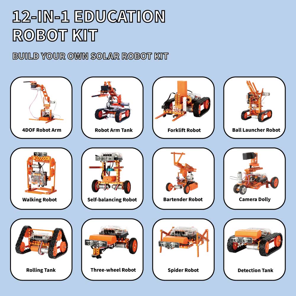 Advanced Multi-model Diy Progr - огляд і ціна Science Project Robot