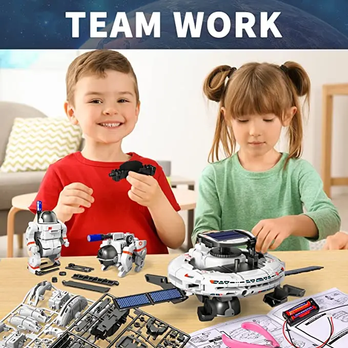 12 in 1 Science Experiment Sol - огляд і ціна Science Project Robot