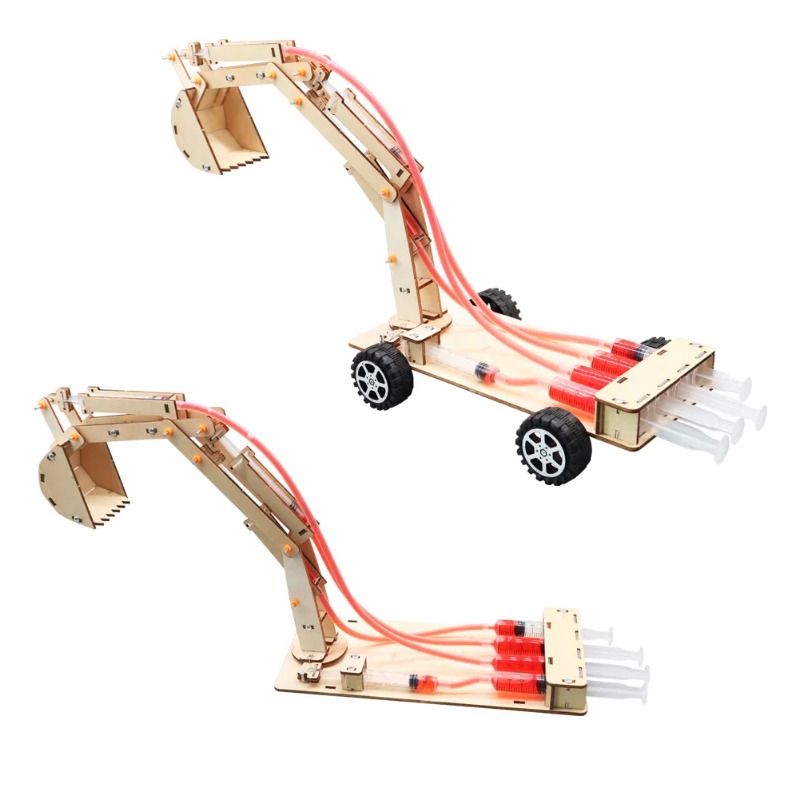 Handmade Hydraulic Excavator D - огляд і ціна Science Diy Model