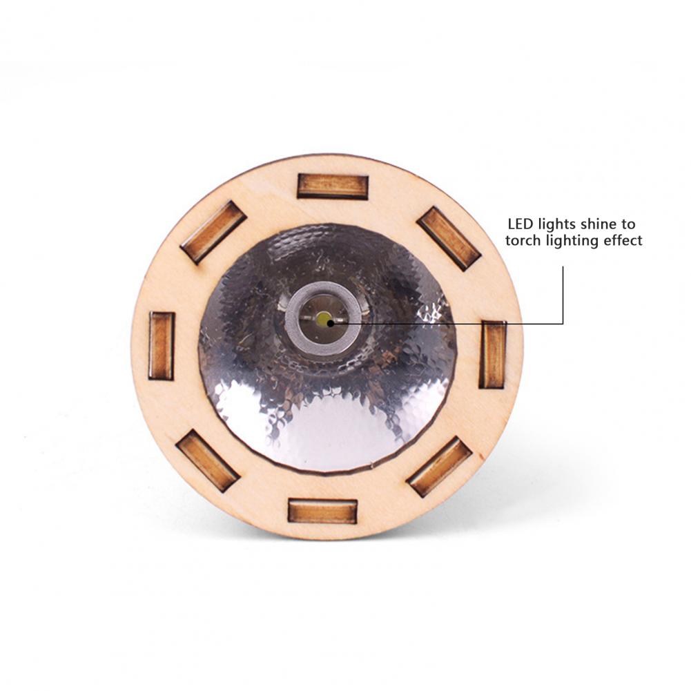 Wooden DIY Flashlight Puzzle K - огляд і ціна Science Project Diy