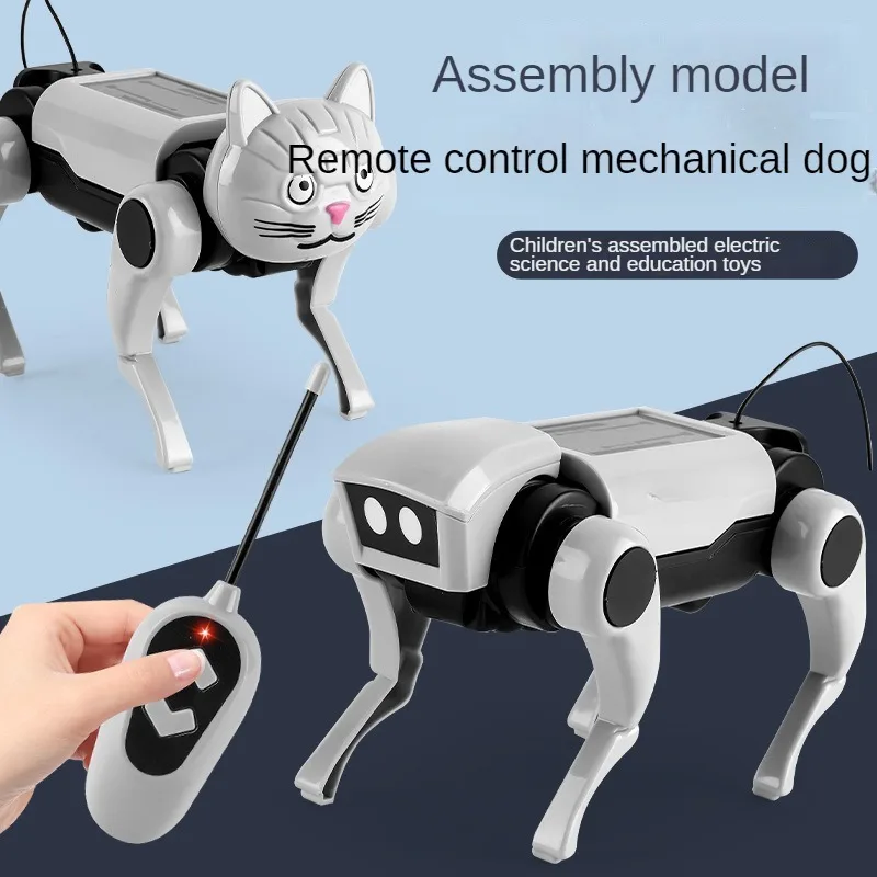 Solar Rc Robot Dog Kids Toy Sc - огляд і ціна Science Project Robot