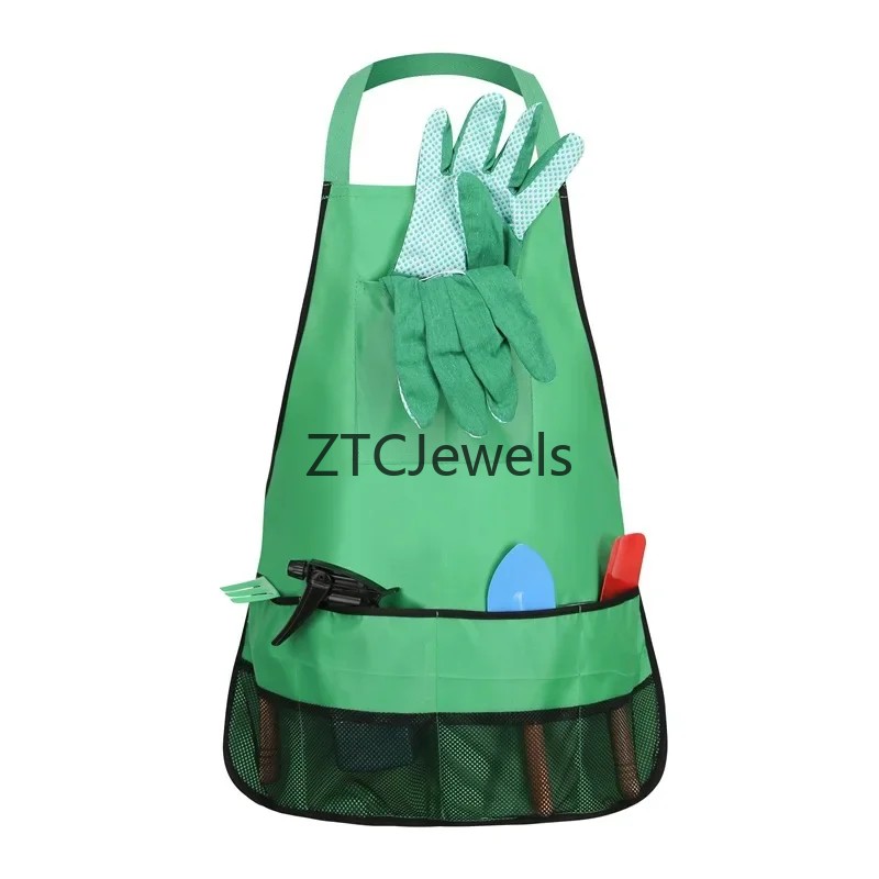 Kids Garden Apron Tool Set wit - огляд і ціна Science Toys