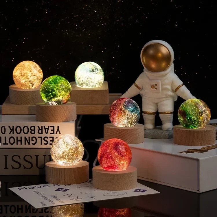 4/6/8cm Fantasy Colorful Glass - огляд і ціна Solar System Orrery