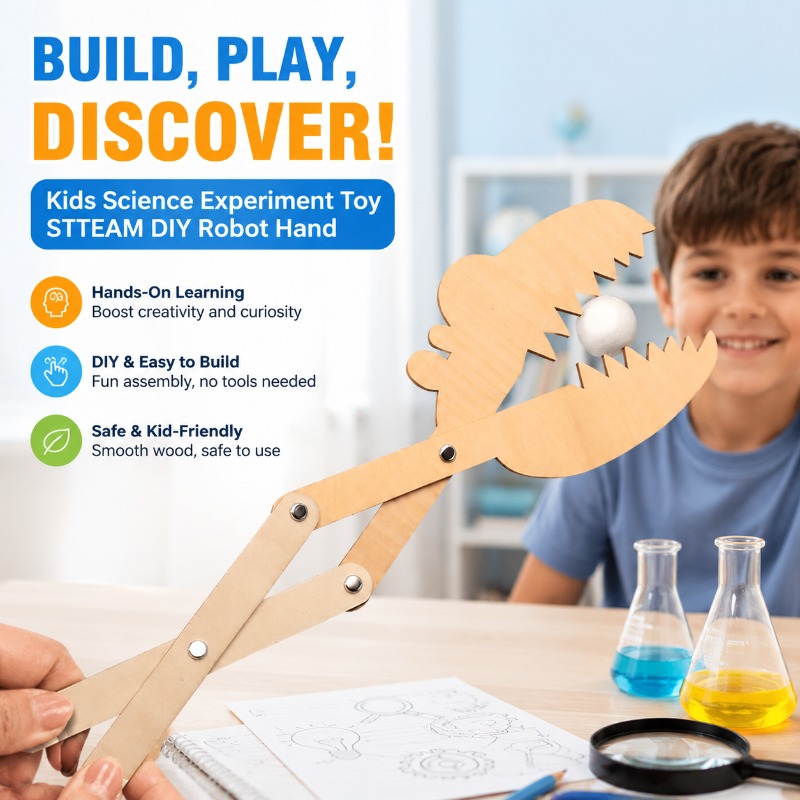 STEM Science Experiment DIY Ro - огляд і ціна Science Project Robot