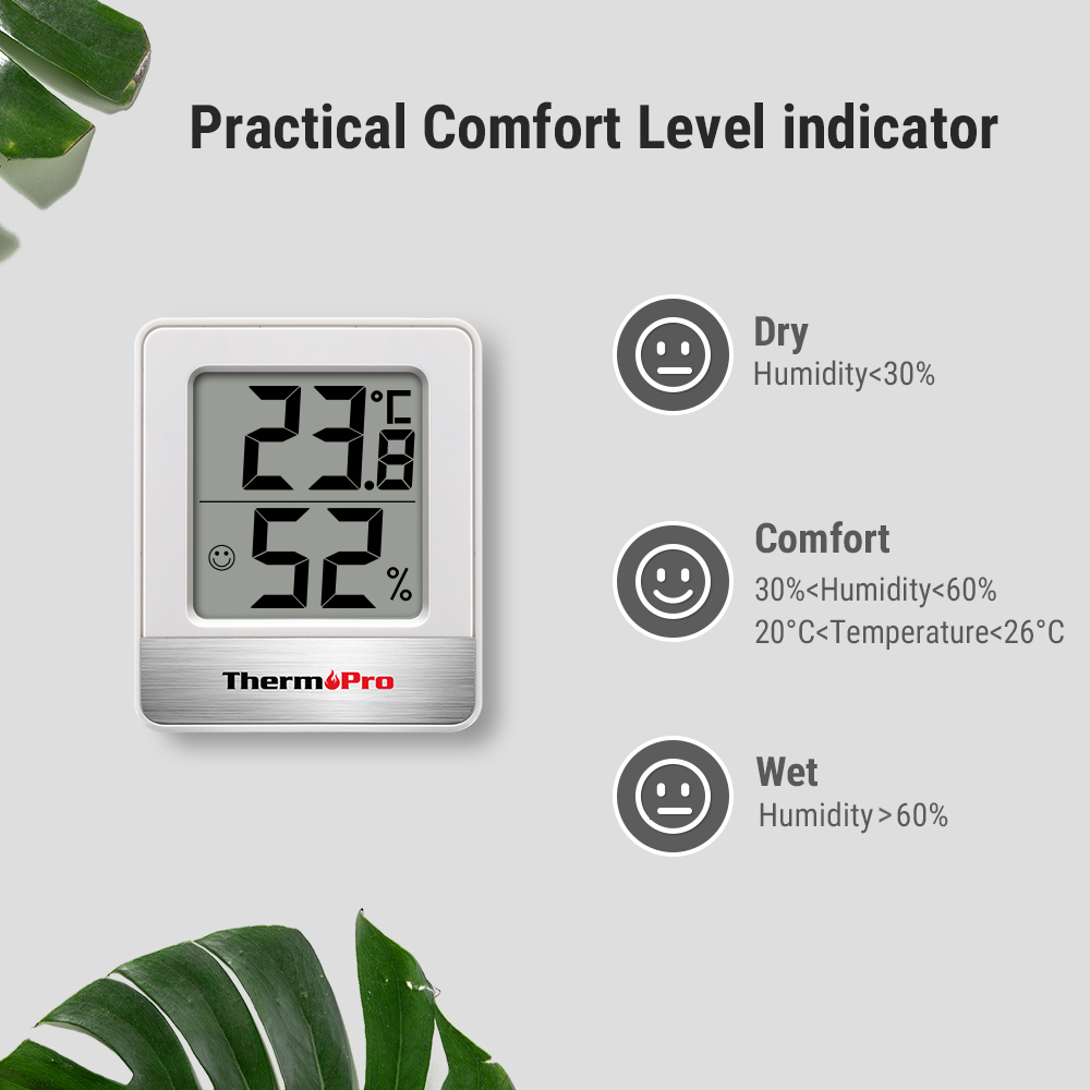 ThermoPro TP49 Mini Weather St - огляд і ціна Weather Station Indoor
