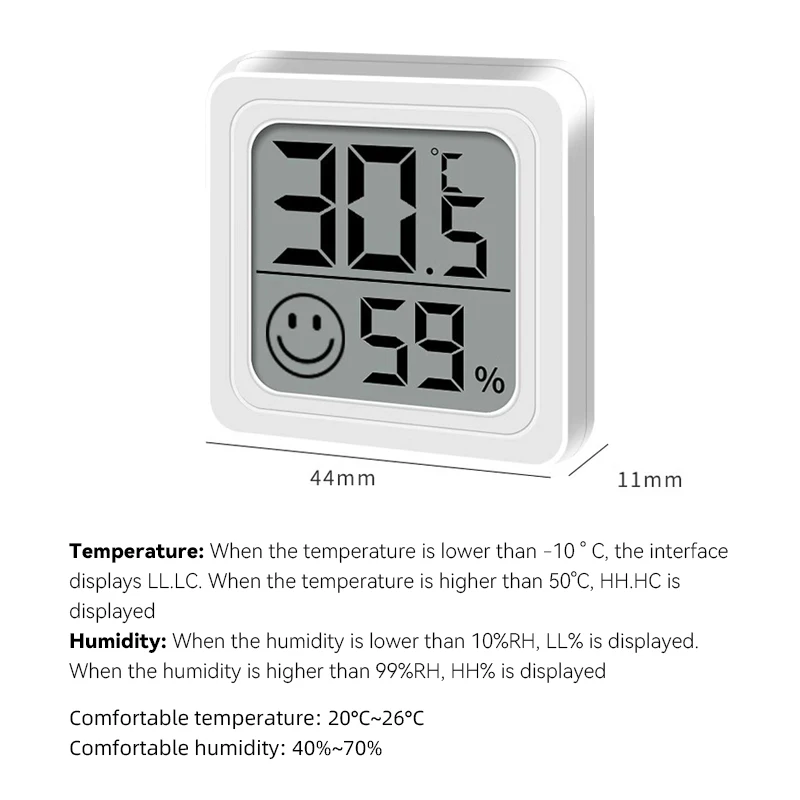 2025 New Mini LCD Digital Ther - огляд і ціна Weather Station Indoor