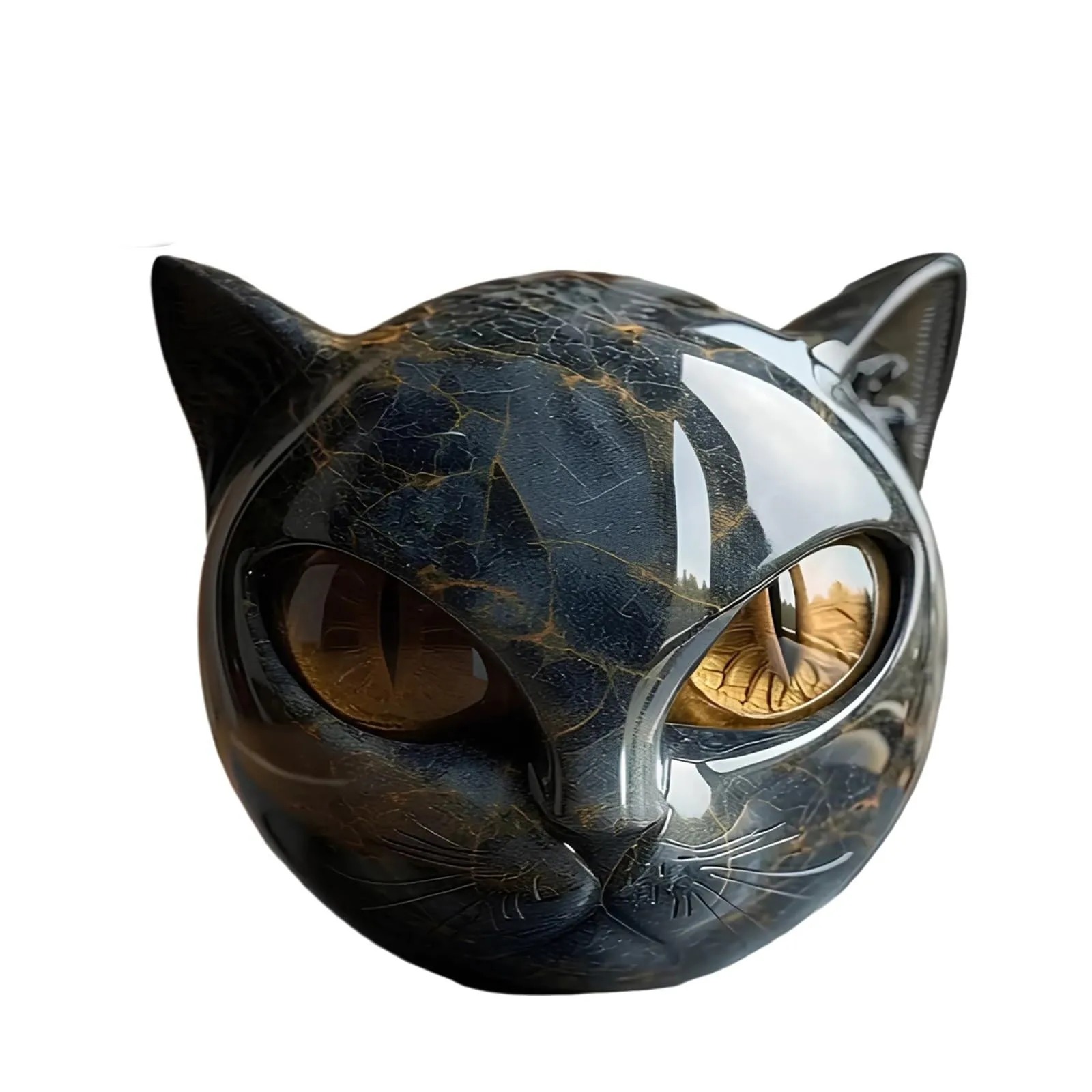 Decorative Black Cat Stone Fig - огляд і ціна Newton Cradle Large