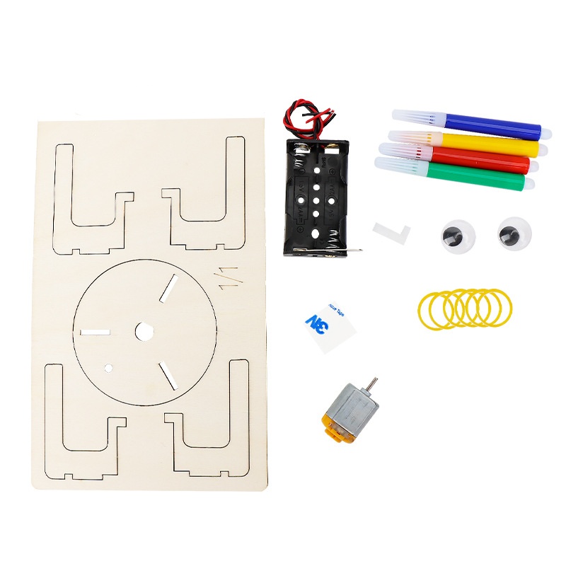 DIY Electric Vibration Graffit - огляд і ціна Science Project Robot