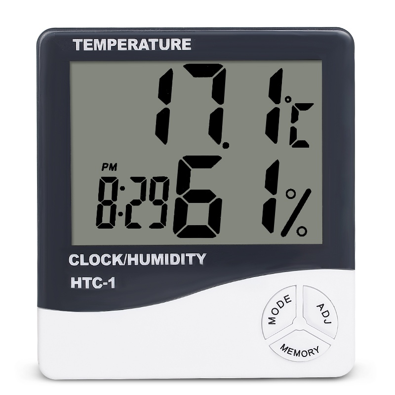 HTC-1 Indoor Room LCD Digital  - огляд і ціна Weather Station Indoor