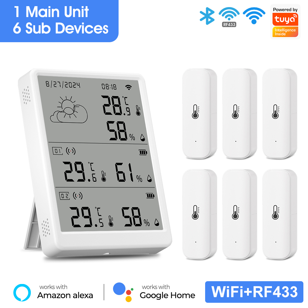 SMATRUL Tuya WiFi High Precisi - огляд і ціна Weather Station Indoor