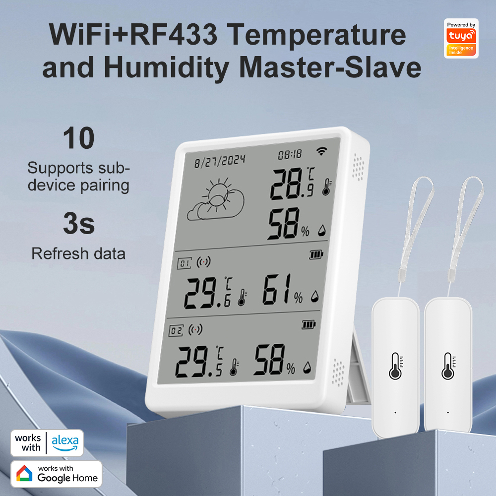 SMATRUL Tuya WiFi High Precisi - огляд і ціна Weather Station Indoor