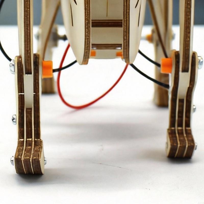 Wooden Mechanical Robot Cattle - огляд і ціна Science Project Robot