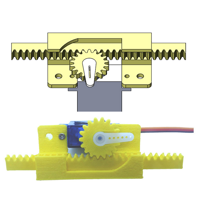 Linear Servo Robot Arm Robotic - огляд і ціна Science Project Robot