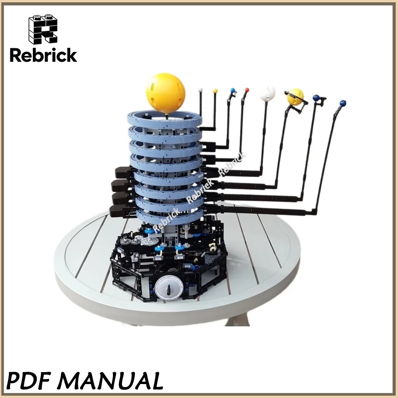 Exquisite MOC Construction Bri - огляд і ціна Solar System Orrery