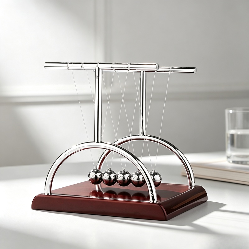 Newton Cradle Balance Steel Ba - огляд і ціна Newton Cradle Large