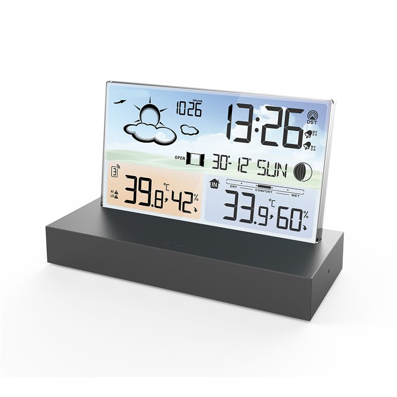 NEW HOT In Stock-Digital Weath - огляд і ціна Weather Station Indoor