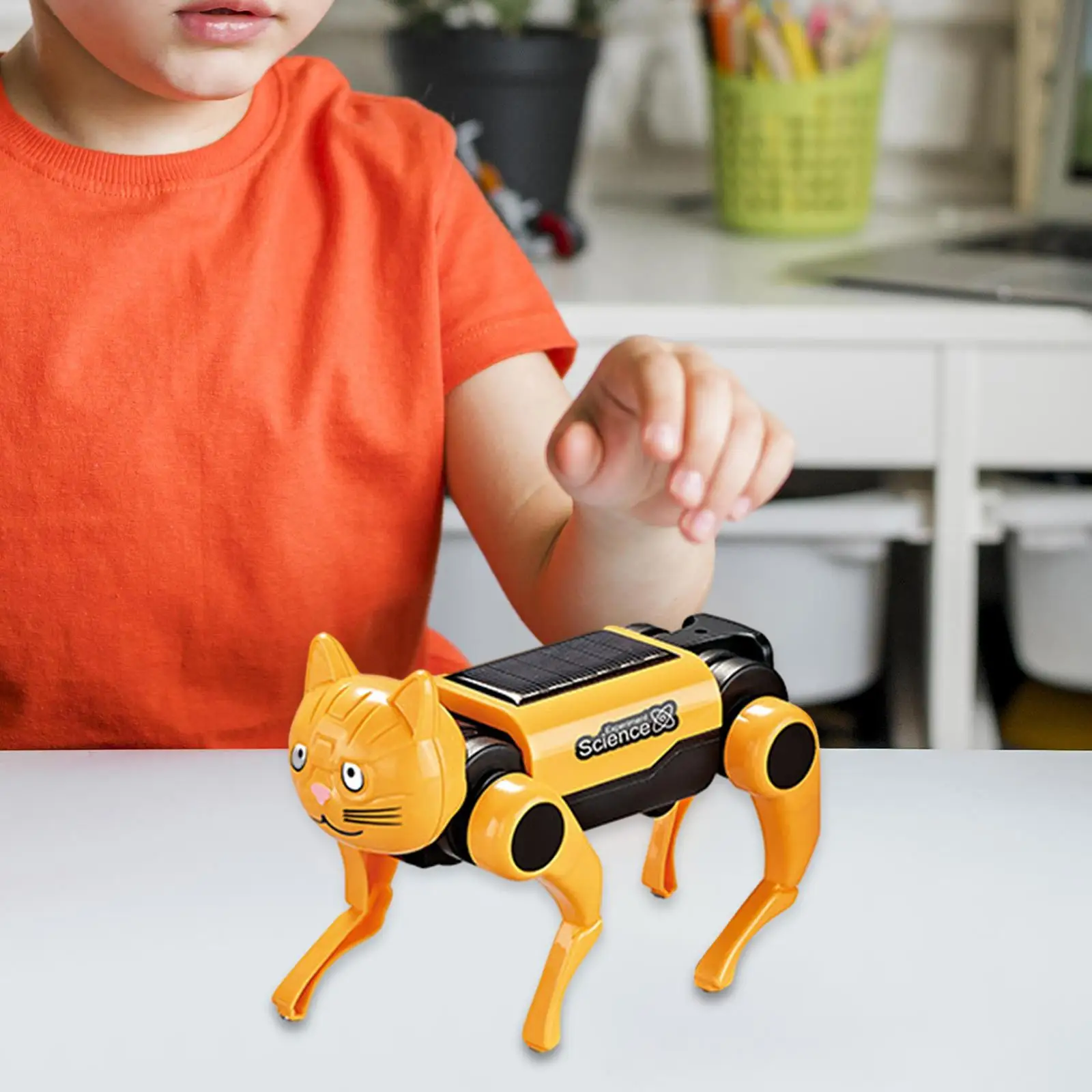 2IN1 Solar Robot Dog Replaceab - огляд і ціна Science Project Robot